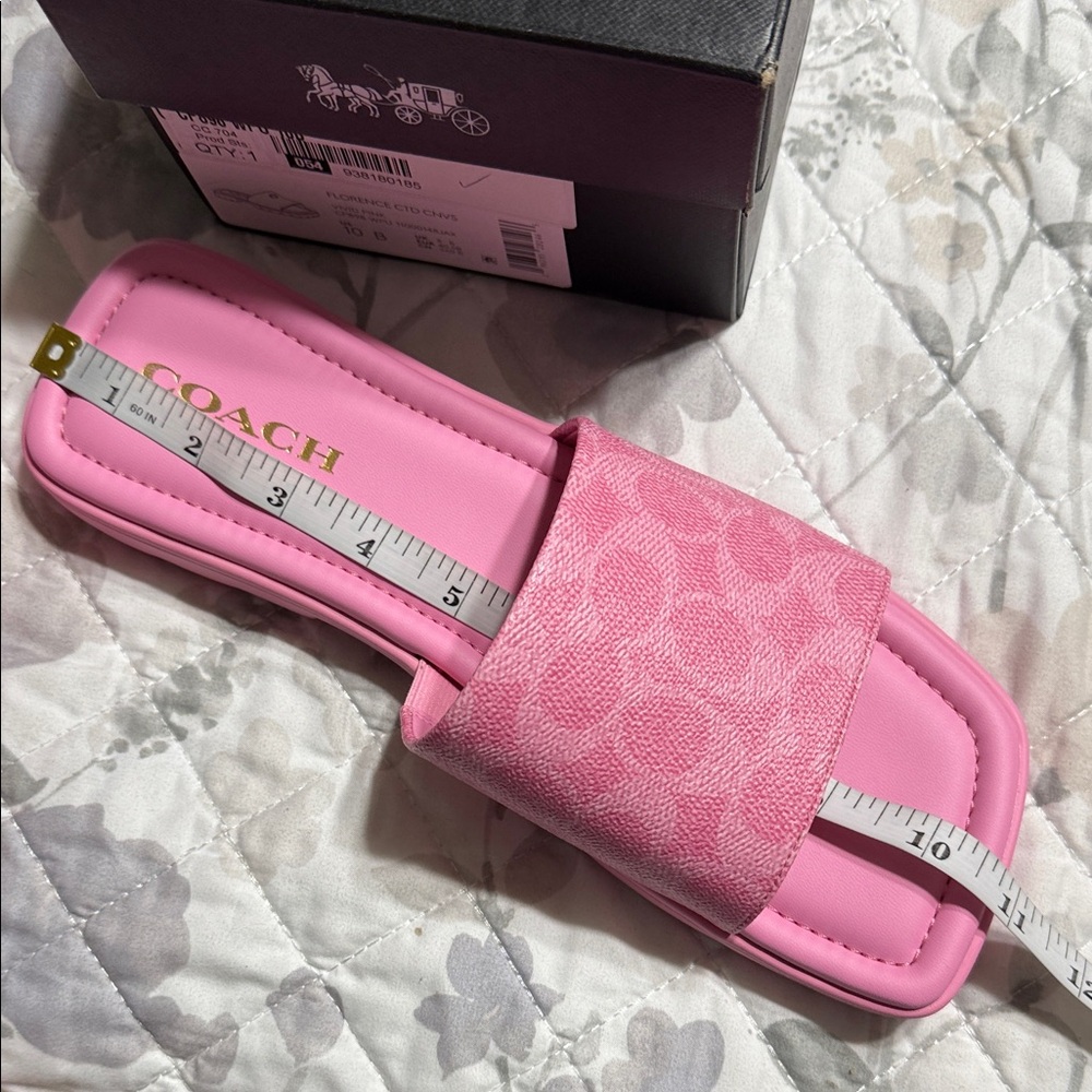 rePosh- Coach Pink Slide Sandals - Picture 6 of 6